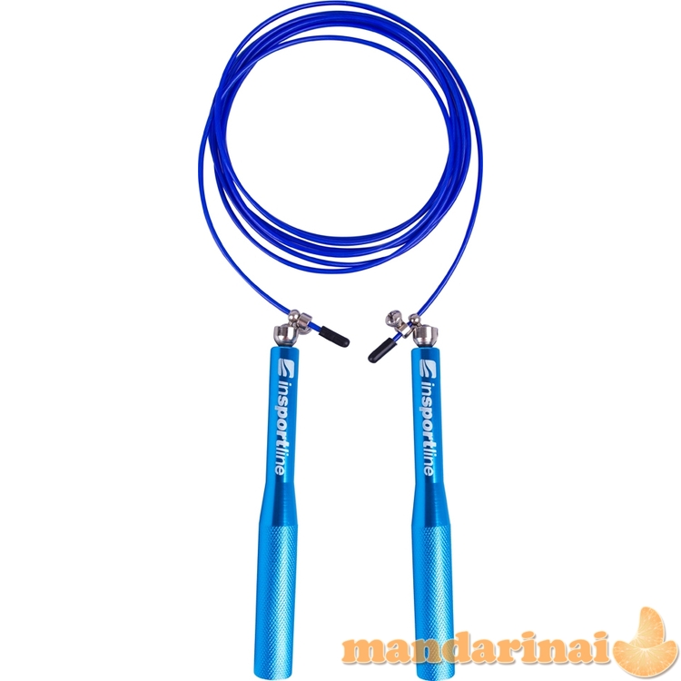 Greičio &scaron;okdynė su guoliais ir aliuminėmis rankenomis inSPORTline Jumpalu, 147g