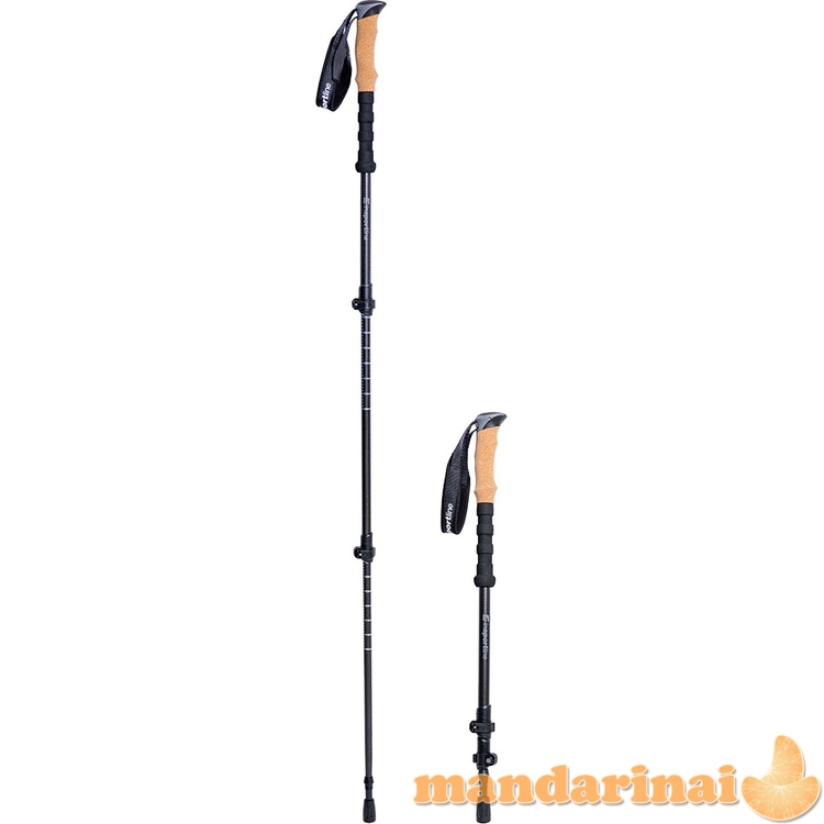 3-Piece Carbon Trekking Poles inSPORTline Portello