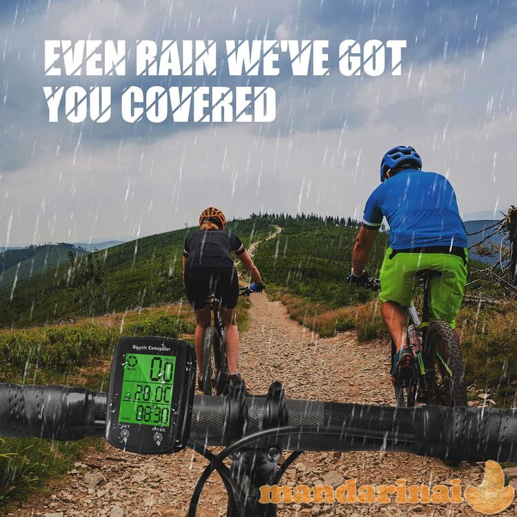 DAUGIAFUNKCINIS SPIDOMETRAS DVIRAČIUI