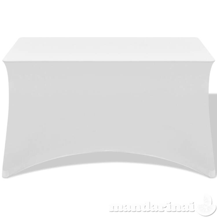 Tamprios staltiesės, 2 vnt., 243x76x74 cm, baltos
