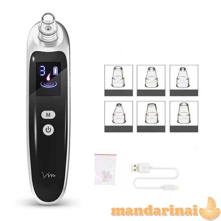 Galingas pakraunamas veido porų valymo prietaisas