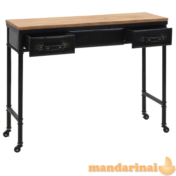 Konsolinis staliukas, mdf ir eglės mediena, 100x33,5x80cm