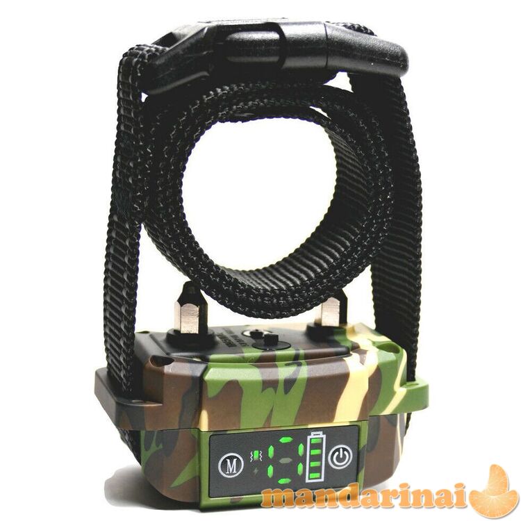 Vandeniui atsparus, pakraunamas antkaklis nuo lojimo