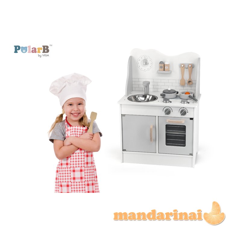 „Viga 44049“ „Polarb“ vaikiška virtuvėlė su aksesuarais