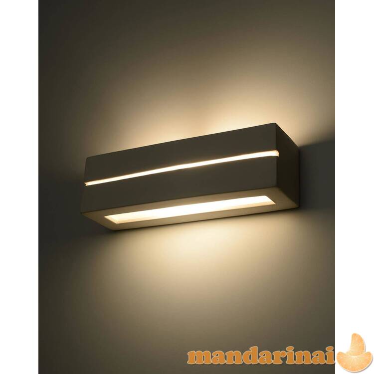 Sieninis šviestuvas keramika vega linija