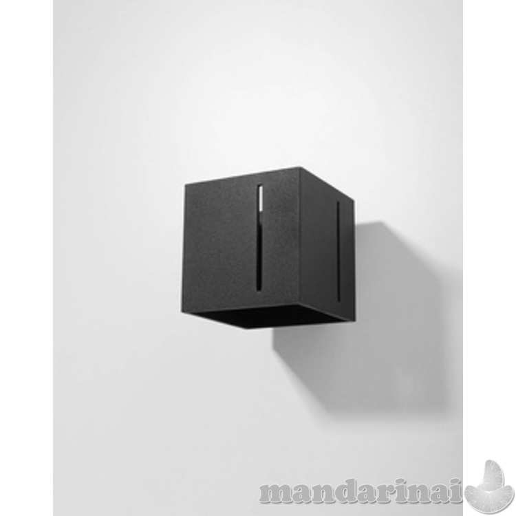 Sieninis šviestuvas PIXAR juodas 8