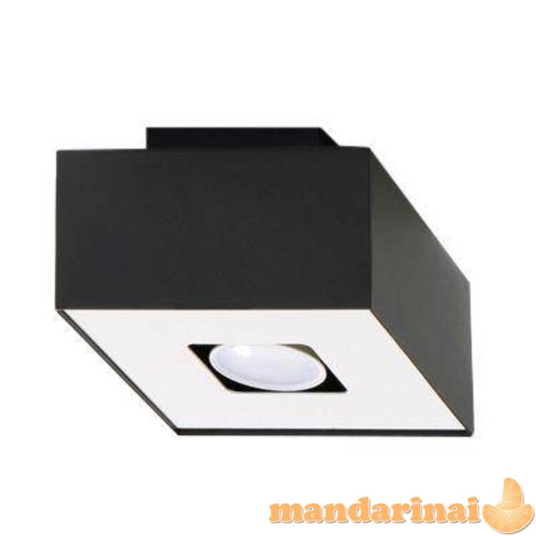 Šviestuvas mono 1 juodas