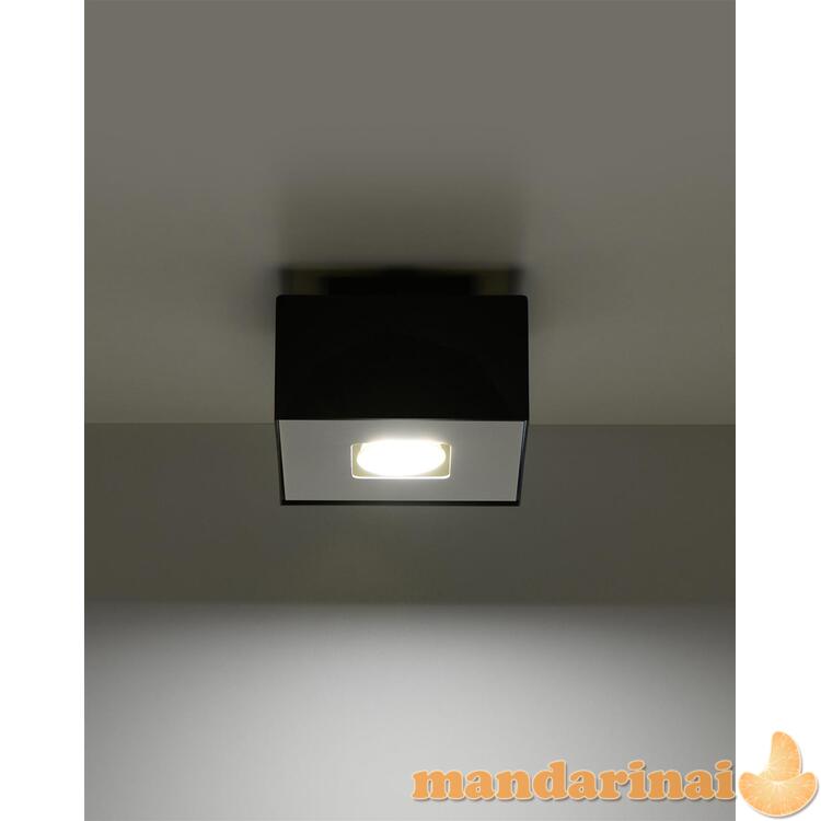 Šviestuvas mono 1 juodas