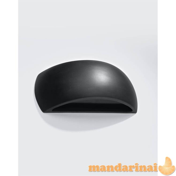 Sieninis šviestuvas keramika ponijus juodas