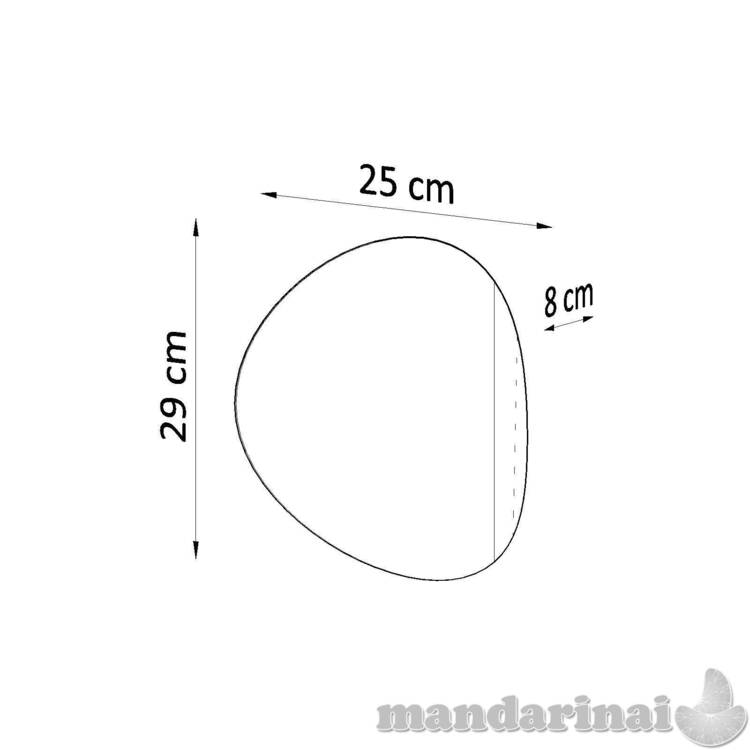 Sienų lemputė jaučia juodą
