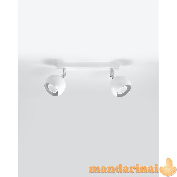 OCULARELubinis šviestuvas 2 baltos