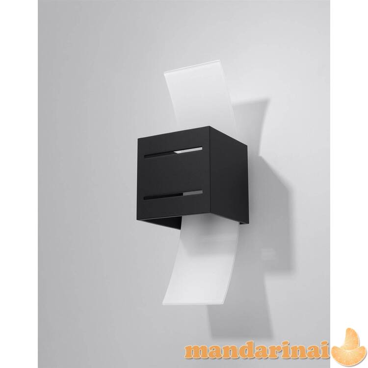 Sieninis šviestuvas loreto juodas