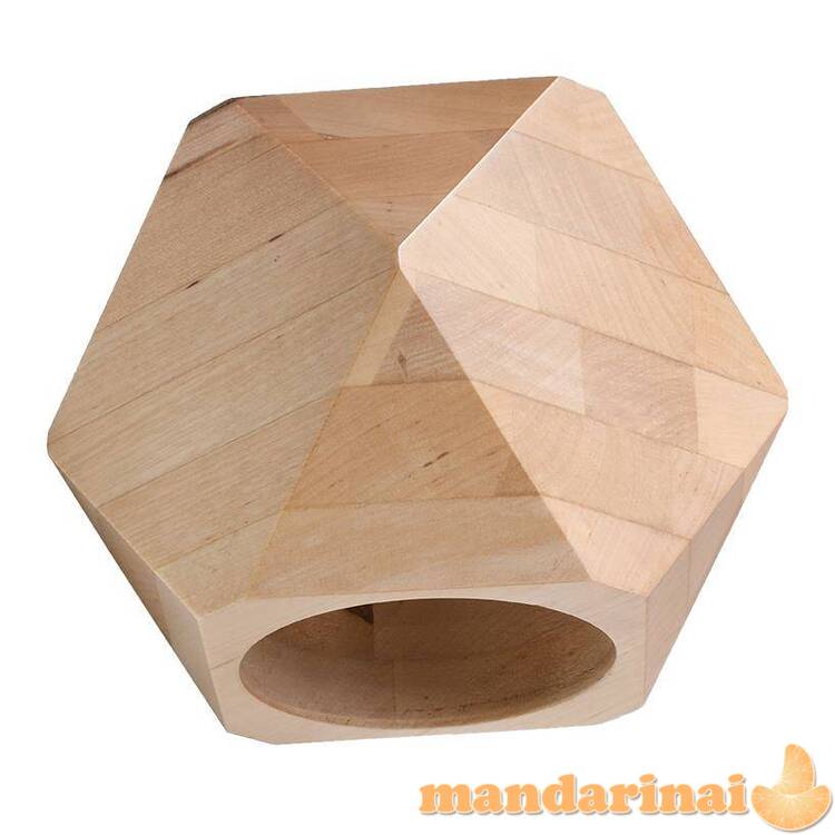 Sieninė lemputė sumedėjusi natūrali mediena