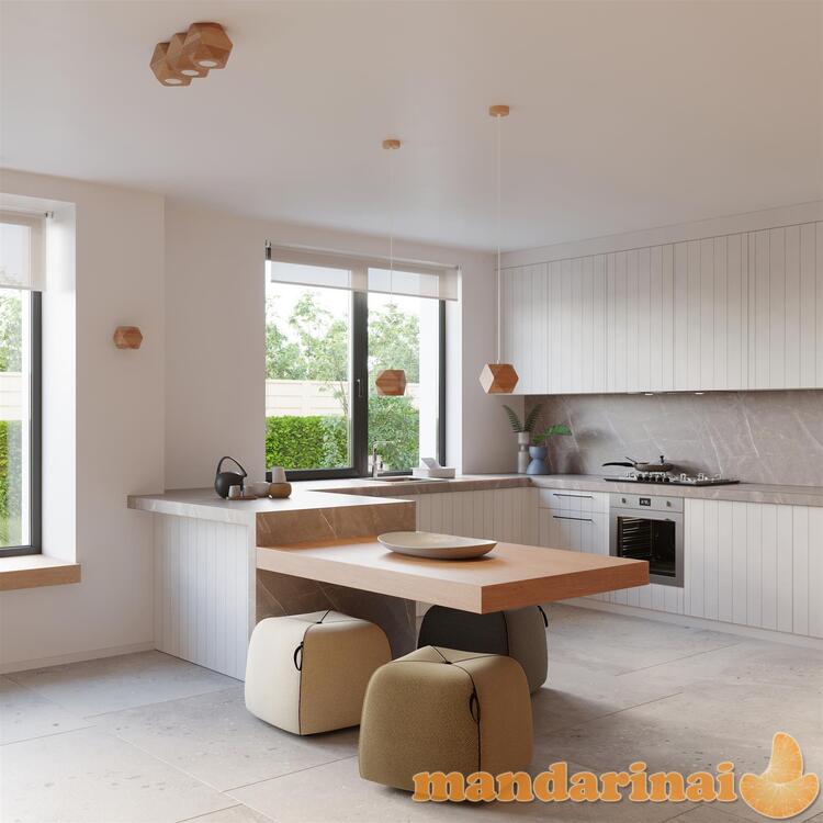 Sieninė lemputė sumedėjusi natūrali mediena