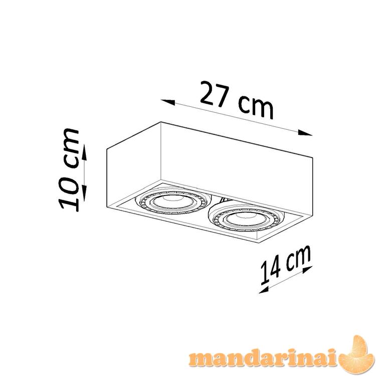 Plfond keturi 2 natūralios medienos