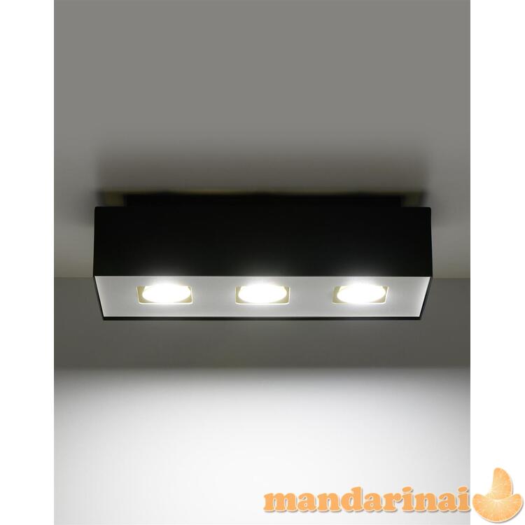 „Šviestuvas Mono 3 Black“