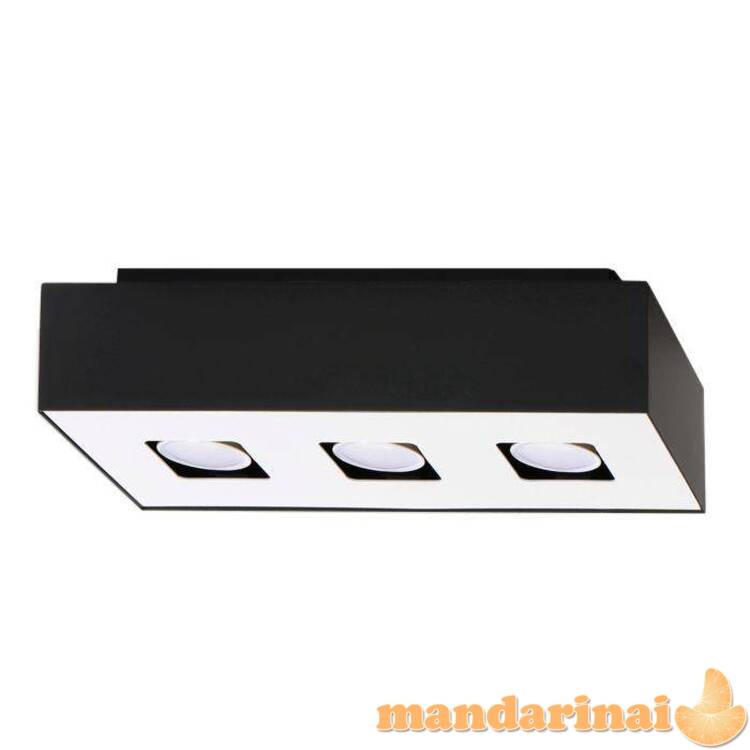 „Šviestuvas Mono 3 Black“