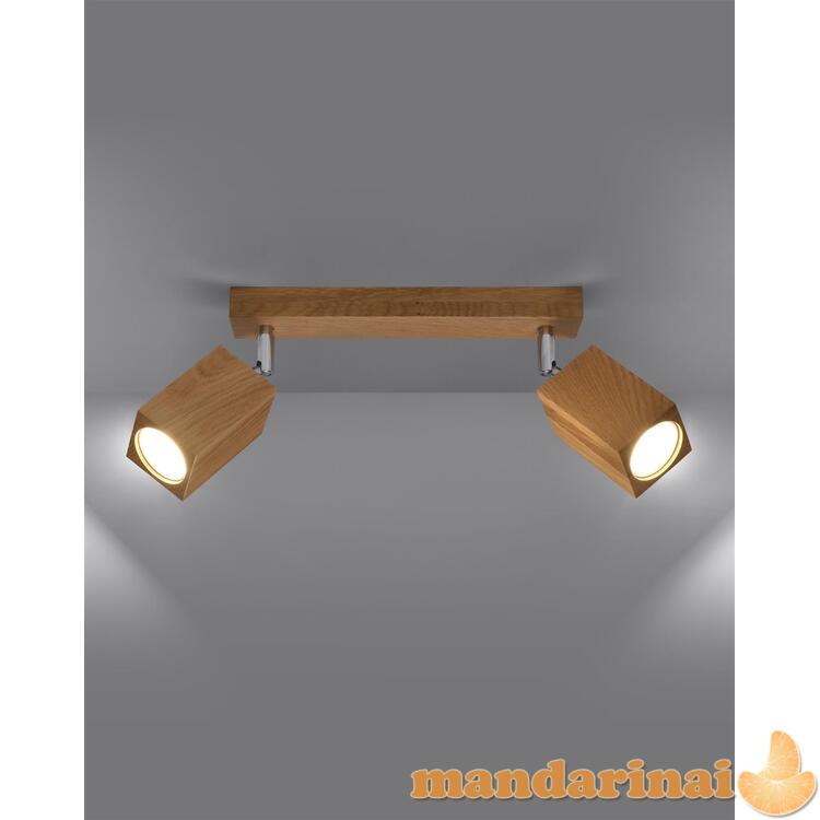 Lubinis šviestuvas kedėti 2 ąžuolas