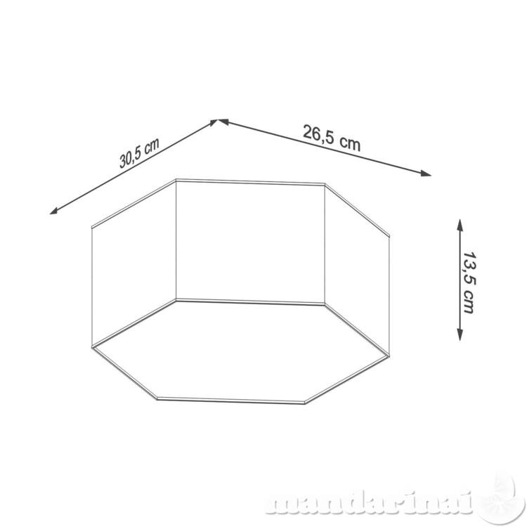 Plafund Sunde 13 balta 6