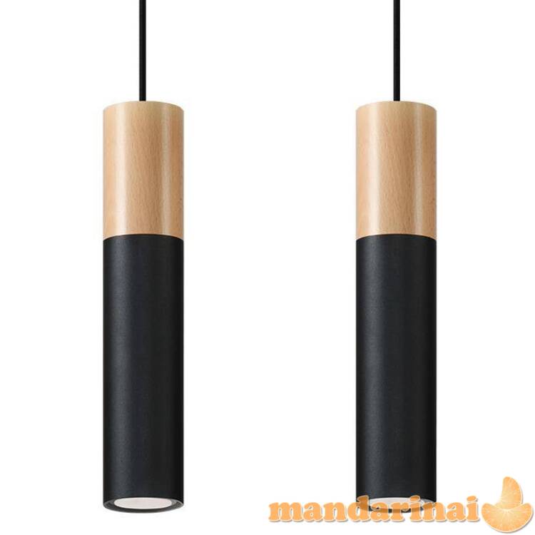 Pakabinamas šviestuvas Pablo 2 juodas