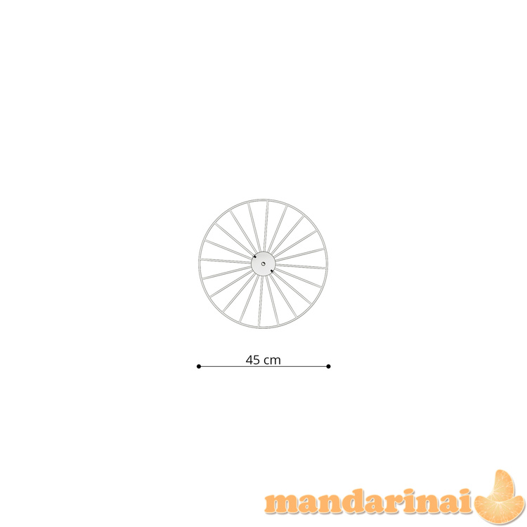 Pakabinama lempa Sirko 45 juoda