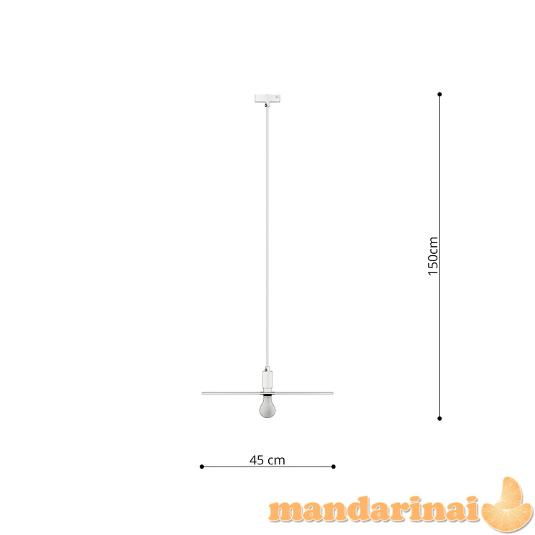 Pakabinama lempa Sirko 45 juoda