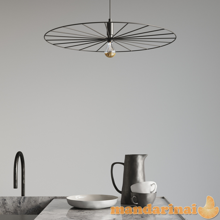 Pakabinama lempa Sirko 45 juoda