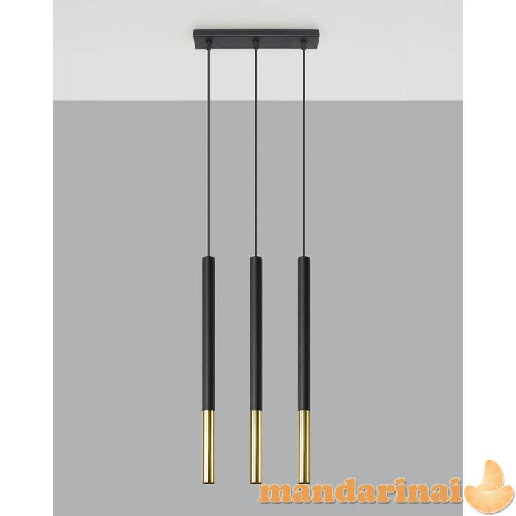 Pakabinama lempa „Mozaica 3L“ juoda/auksinė 1