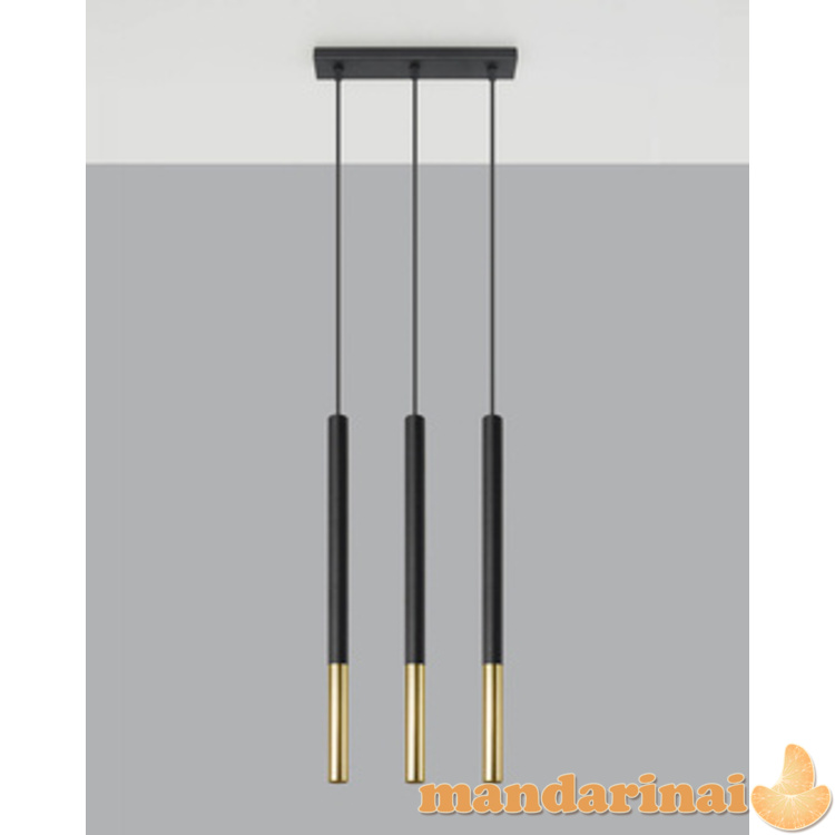 Pakabinama lempa „Mozaica 3L“ juoda/auksinė 8