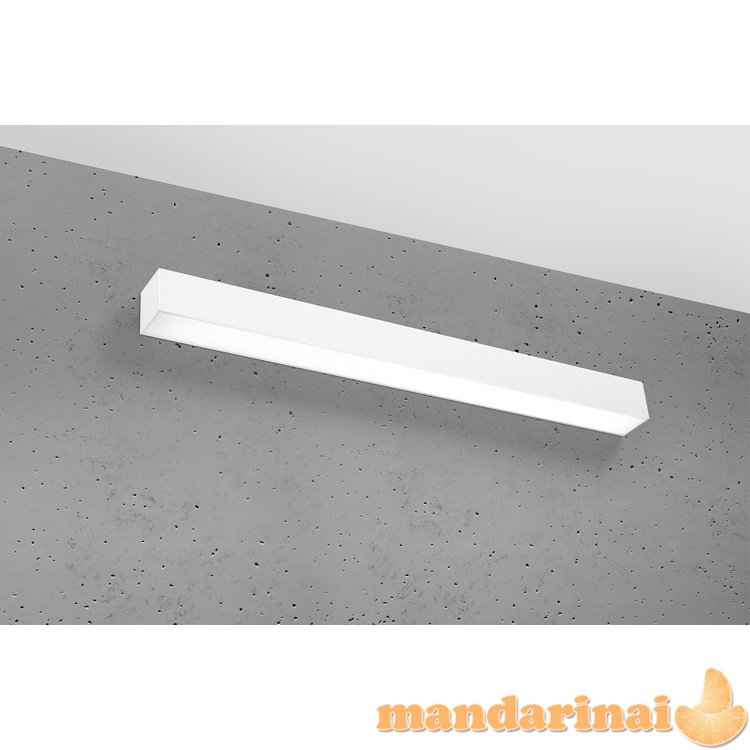 Sieninis šviestuvas PINNE 67 balta