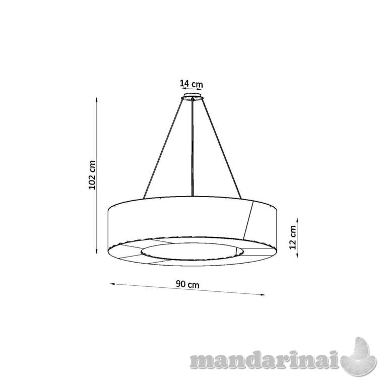 Liustra saturno plonas 90 baltas