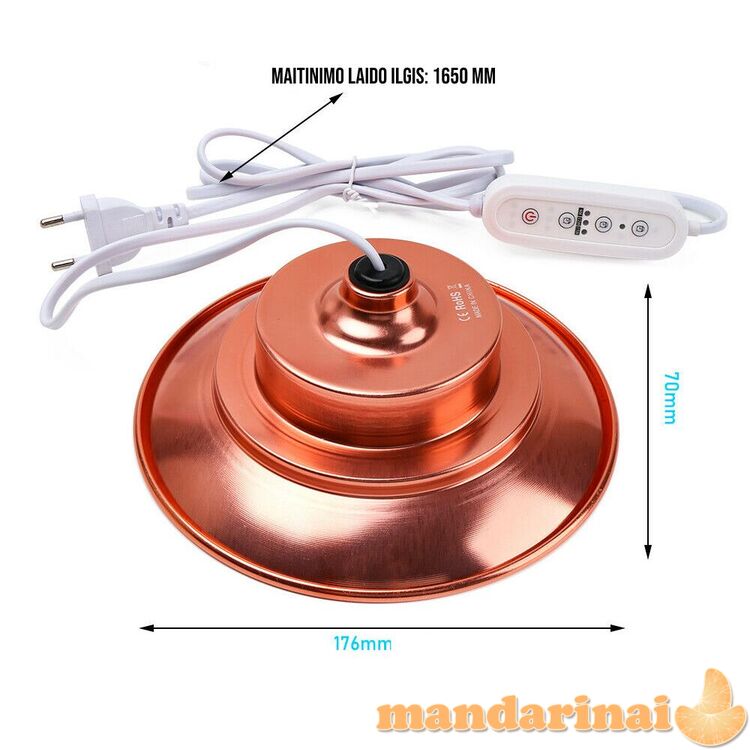 Pakabinamas 100W pilno spektro šviestuvas augalams