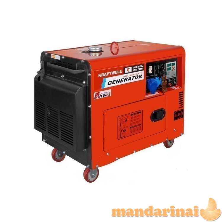 Dyzelinis 9,8KW elektros generatorius 