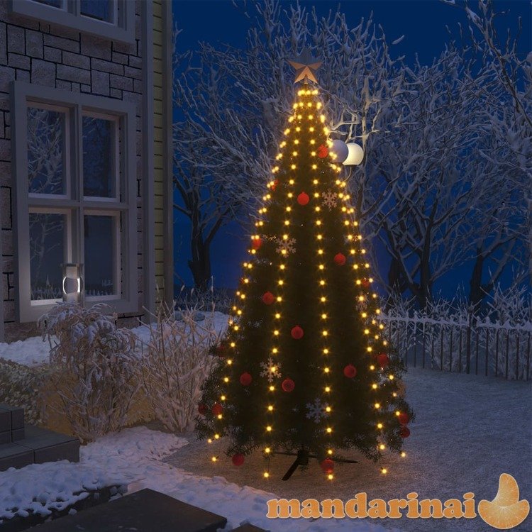 Kalėdinė girlianda eglutei-tinklas su 250 led lempučių, 250cm