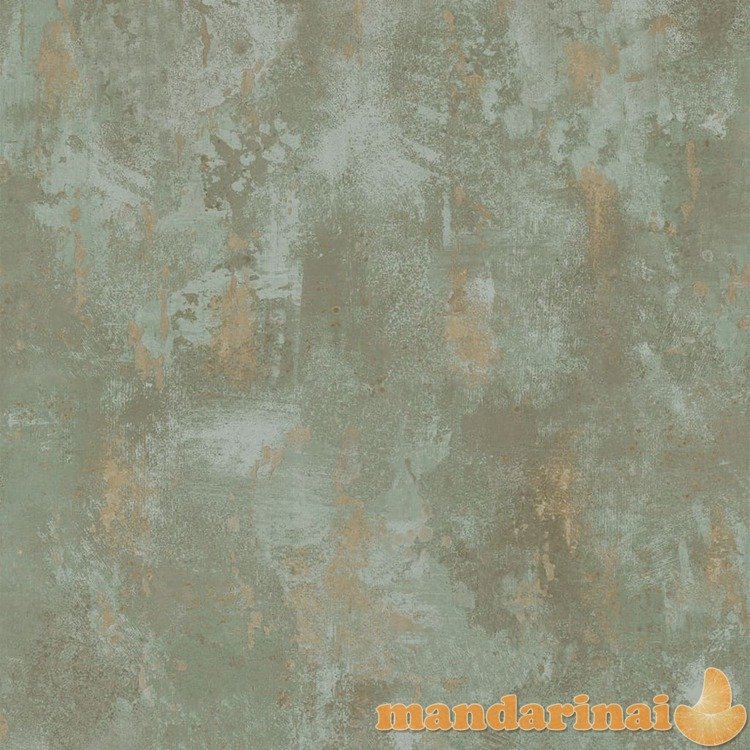 Dutch wallcoverings tapetai, betono žalios spalvos, tp1010
