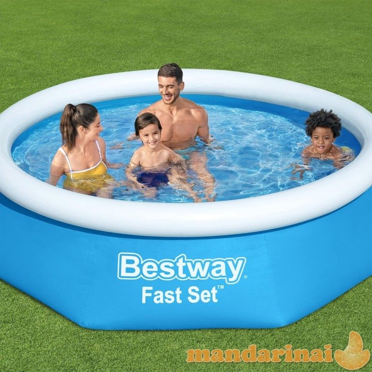 Bestway fast set pripučiamas baseinas, 244x66cm, apvalus, 57265