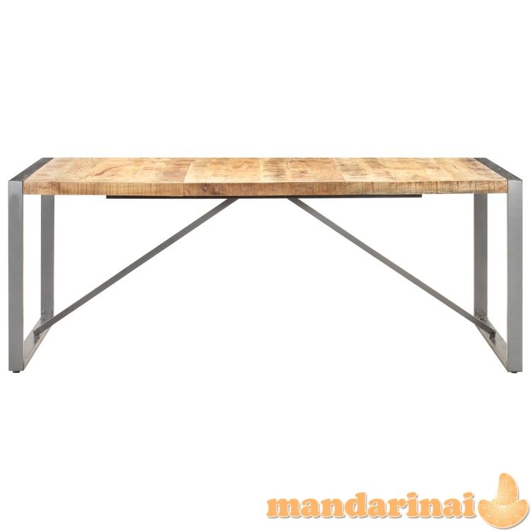 Valgomojo stalas, 200x100x75cm, mango medienos masyvas