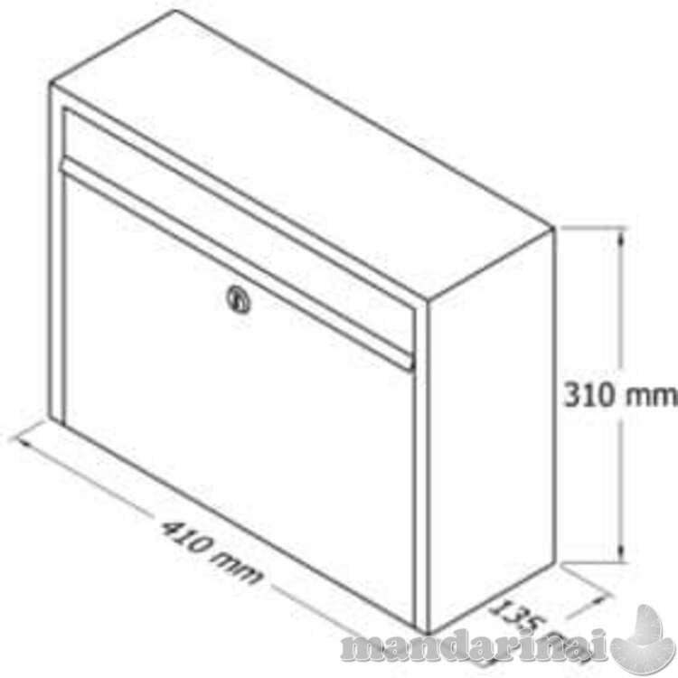 PAŠTO DĖŽUTĖ PD 910, PILKA