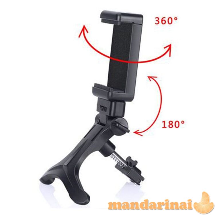 Prie ventiliacijos grotelių tvirtinamas telefono laikiklis