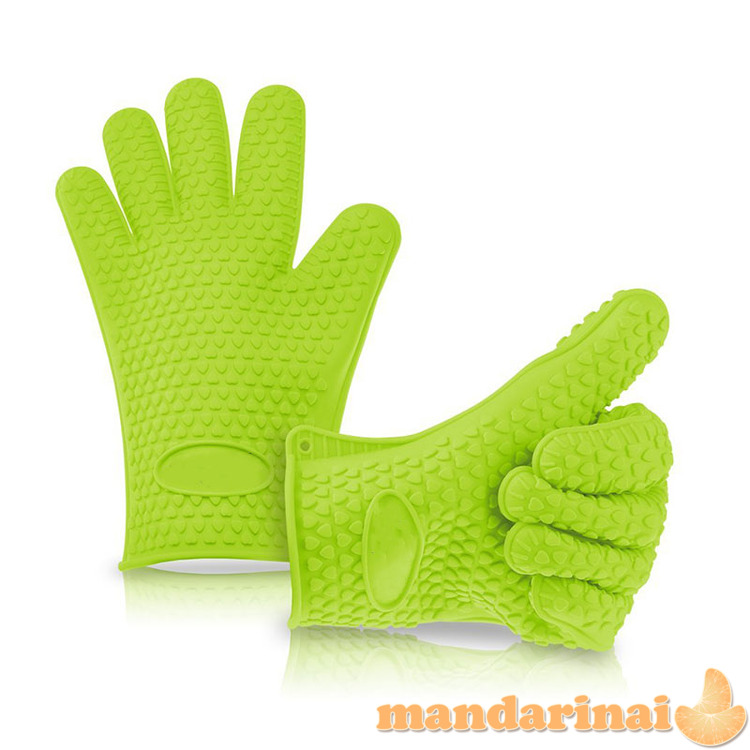 Karščiui atspari silikoninė pirštinė