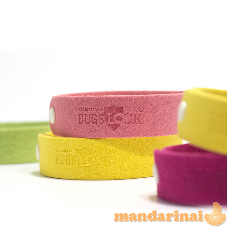 „Bugslock“ apyrankės nuo uodų, musių ir kitų vabzdžių!