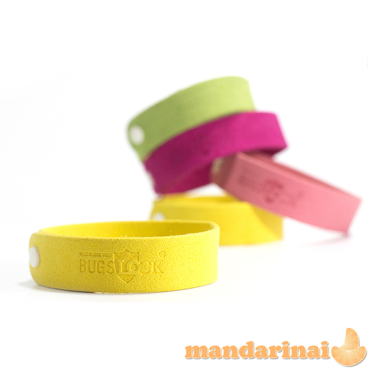 „Bugslock“ apyrankės nuo uodų, musių ir kitų vabzdžių!