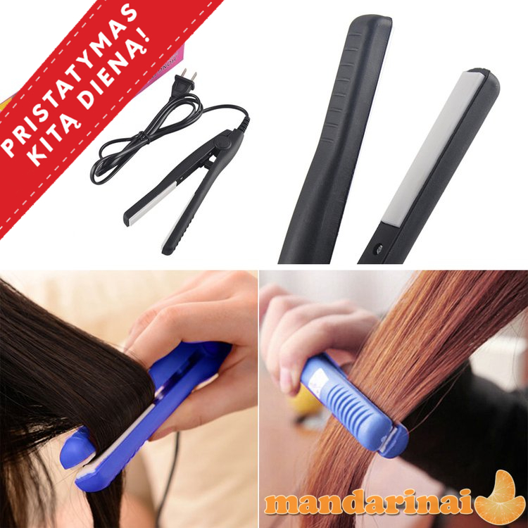 Plaukų tiesinimo žnyplės TOPSONIC su turmalino keramika