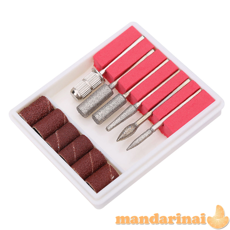 12vnt antgalių rinkinys dėžutėje