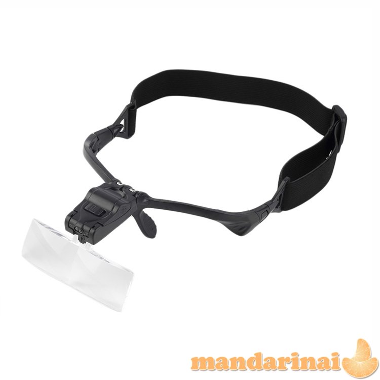 Didinantys akiniai darbui su LED apšvietimu