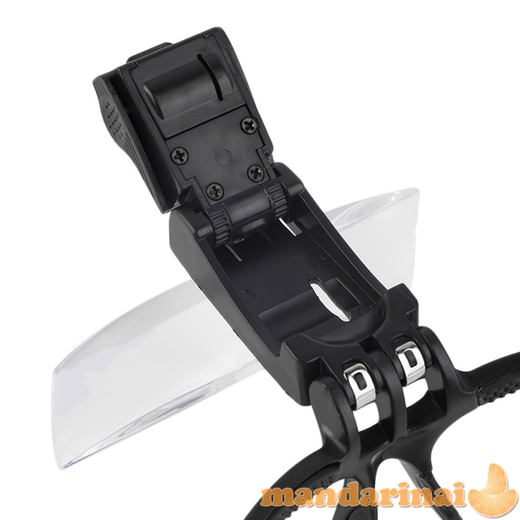 Didinantys akiniai darbui su LED apšvietimu