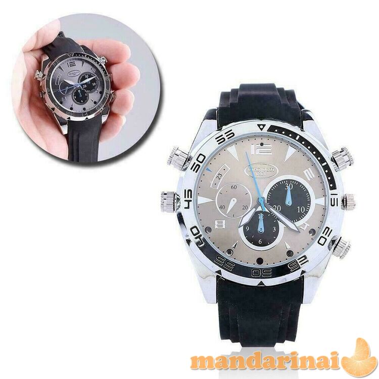 Laikrodis - šnipo HD vaizdo kamera 32GB