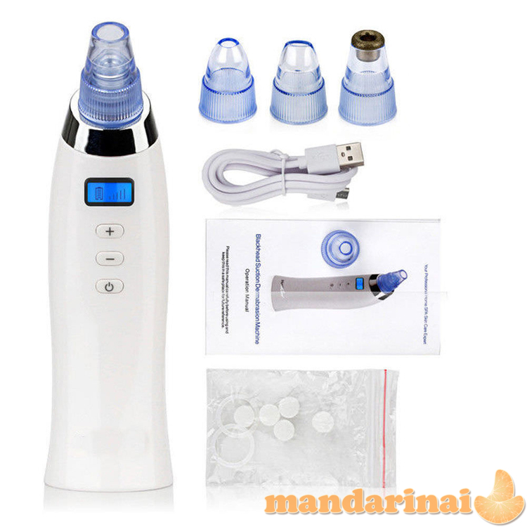 Galingas vakuuminis veido porų valymo prietaisas