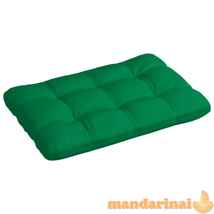Paletės pagalvėlė, žalios spalvos, 120x80x12cm, audinys