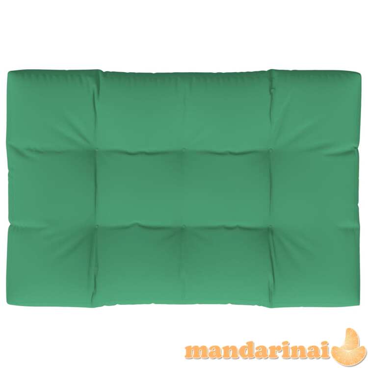 Paletės pagalvėlė, žalios spalvos, 120x80x12cm, audinys